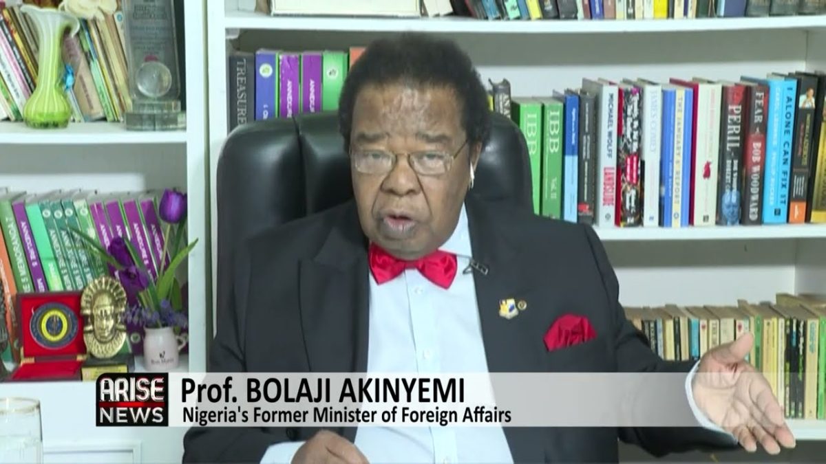 Nigeria Cannot Allow Military Base of a Superpower in Counterpoise to Another Superpower